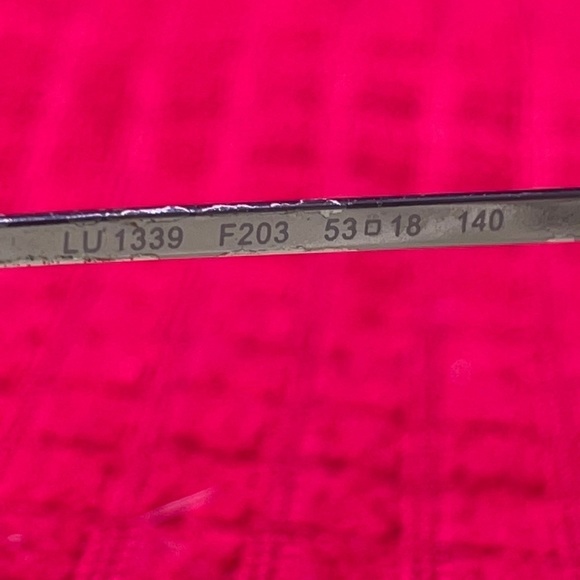 LUXOTTICA VINTAGE EYEGLASS FRAMES ZZ6 - Picture 6 of 7